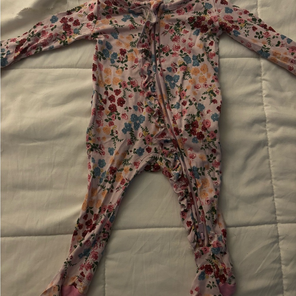 Posh Peanut Floral Kids Pajama Nightgown
